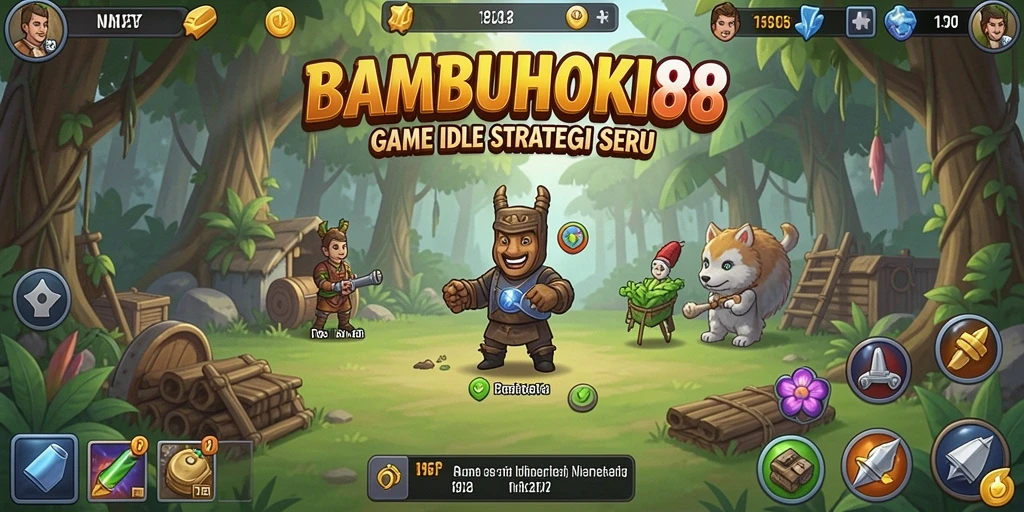 Tampilan gameplay menarik dari BAMBUHOKI88 yang seru.