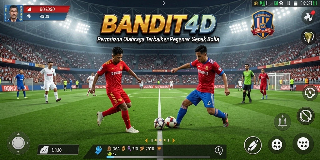 Tangkapan layar dari gameplay BANDIT4D yang mendebarkan di lapangan.