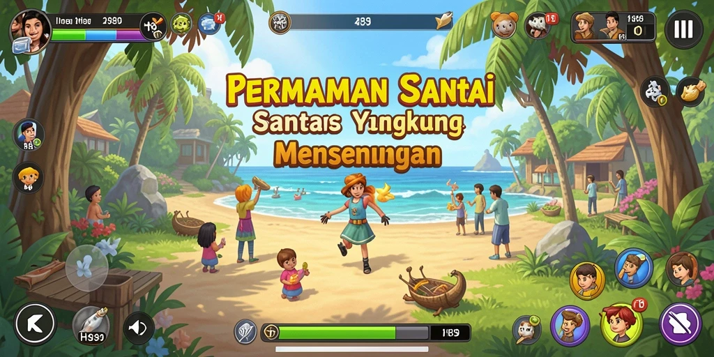 Tampilan gameplay H89 yang seru dan santai.