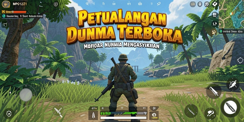 Gameplay mendebarkan di dunia terbuka yang luas.