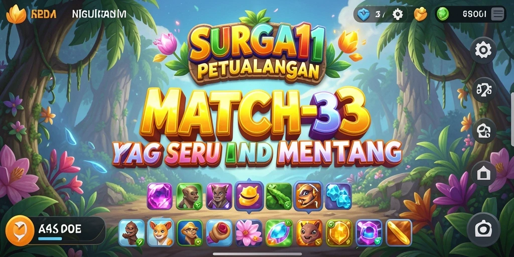 Gambaran seru gameplay SURGA11 yang penuh warna dan tantangan.